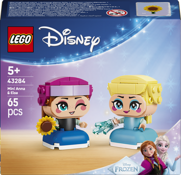 Конструктор LEGO Disney Princess Мініпринцеси Анна та Ельза 65 елементів (43284)