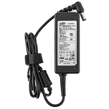 Адаптер живлення для монітора Samsung 14V 2.14A 30W, штекер 6.5×4.4 мм + PIN, чорний, без кабелю (AD-3014STN)