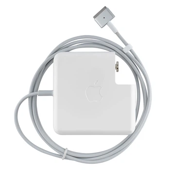 Блок живлення для ноутбука Apple MagSafe 2 — 60W (16.5V, 3.65A), білий, з євроадаптером, T‑подібний роз’єм MagSafe2