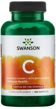 Вітамінно-мінеральний комплекс Swanson Buffered Vitamin C with Bioflavonoids 100 капсул (87614019444)