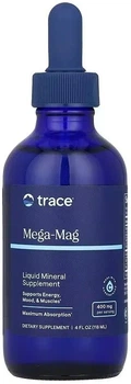 Kompleks mineralny Trace Minerals Mega-Mag 400 mg w płynie 118 ml (878941000256)