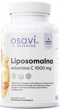 Witamina C Osavi Liposomalna Witamina C 1000 mg 60 kapsułek (5904139924495)