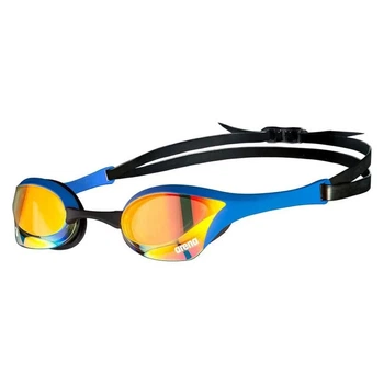 Окуляри для плавання Arena Cobra Ultra Swipe Mirror дзеркальні лінзи,UV-захист,Swipe Anti-Fog Синьо-чорний (002507-370)