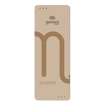 Килимок для йоги каучуковий поліуретан Pro Zodiac SCORPIO Gemini Sport Pro Скорпіон 183см*68см*5мм PUY-4900-5