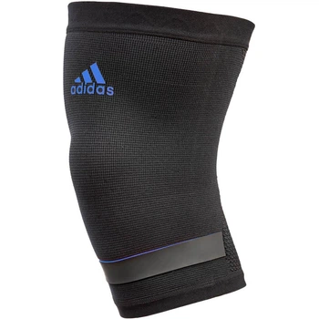 Наколенник компрессионный Adidas Performance, S обхват бедра 28-35 см. Черный, 1шт. для спорта и реабилитации (ADSU-13321BL-S)