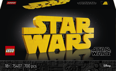 Klocki konstrukcyjne LEGO Star Wars Logo Star Wars zbudowane z klocków 700 elementów (75407)