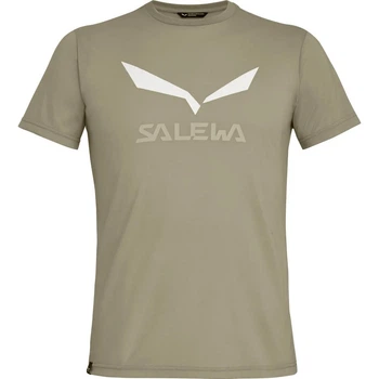 Футболка Salewa Solidlogo Dri-Rel M S/S XL Бежевый (1054-013.012.1794)
