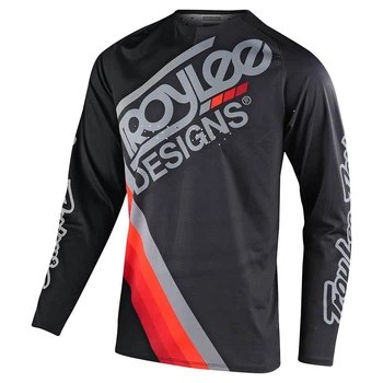 Велоджерси TLD SE Pro Jersey Black/Grey M Troy Lee Designs (1106-301176023)