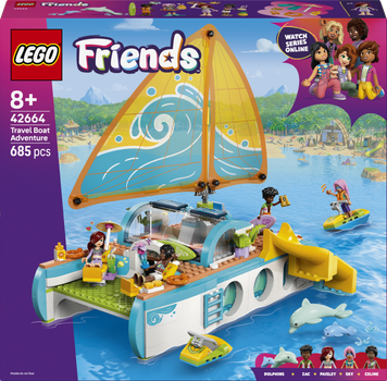 Конструктор LEGO Friends Пригоди на човні 685 деталей (42664)