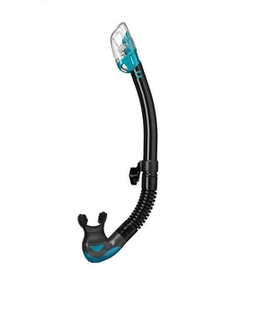 Трубка Tusa HYPERDRY ELITE 2 черно-бирюзовая