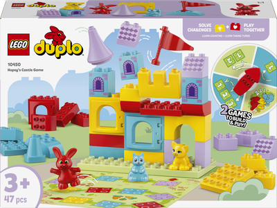 Zestaw klocków LEGO Duplo Gra Zamek Hopsy 47 elementów (10450)