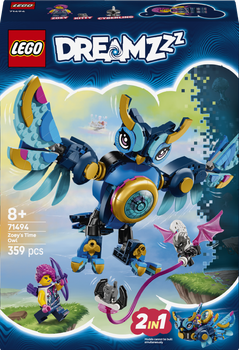 Конструктор LEGO DREAMZzz Сова часу Зої 359 елементів (71494)