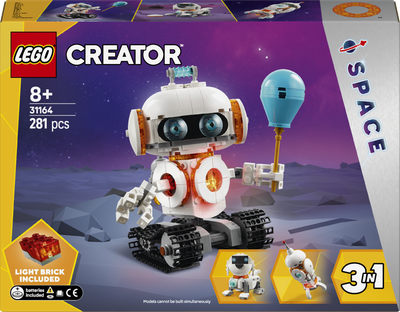 Zestaw klocków LEGO Creator 3in1  Kosmiczny robot 281 element (31164)