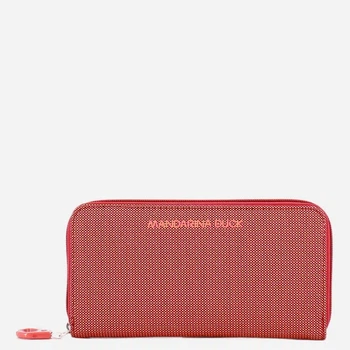 Portfel damski na karty Mandarina Duck P10QMPN1-A82 Koralowy (800070357820)