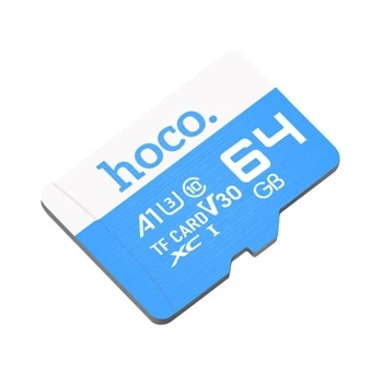 Карта MicroSDXC Hoco память 64gb 10 Class Синий