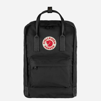 Рюкзак тканинний 18 л вміщує формат А4 Fjallraven 23524550 Чорний (800070283855)