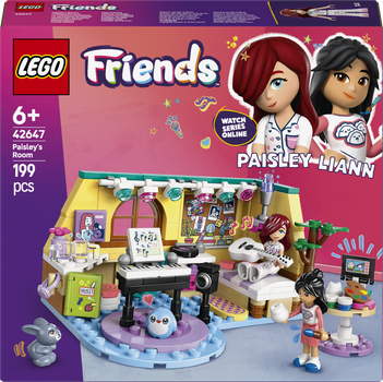 Конструктор LEGO Friends Кімната Пейслі 199 елементів (42647)