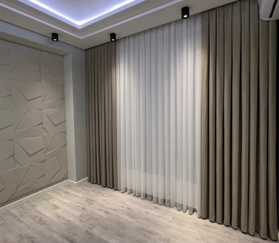 Комплект штор Diamond микровелюр 2шт. 200x280