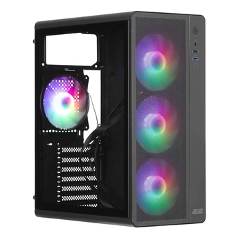Корпус 2E GAMING Credo Plus V510B ARGB без БП Black (2E-V510B)