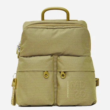 Рюкзак жіночий тканинний вміщує формат А4 Mandarina Duck P10QMTZ4-020 Фісташковий (800070357762)