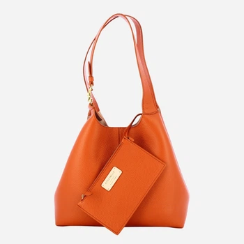 Torba damska skórzana Coccinelle E1SHA110201-R41 Pomarańczowa (800070354176)