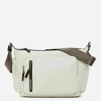 Torebka crossbody damska materiałowa Mandarina Duck P10VCT56-591 Biała (800070357777)