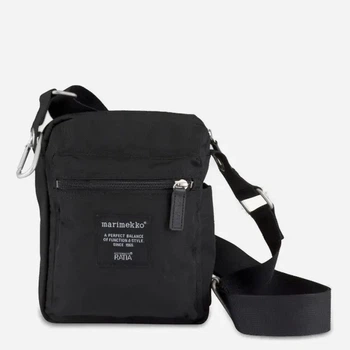 Сумка планшет через плече тканинна Marimekko 26992999 Чорна (800070078144)