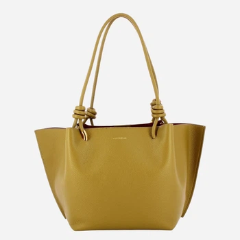 Torebka shopper damska skórzana Coccinelle E1U07110201-G43 Musztardowa (800070354188)