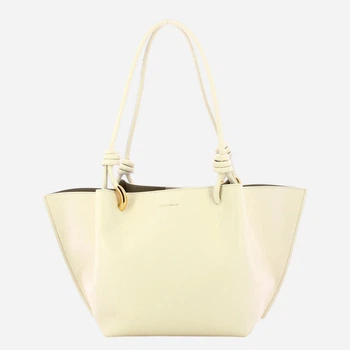Torebka shopper damska skórzana Coccinelle E1U07110201-N17 Biała (800070354189)