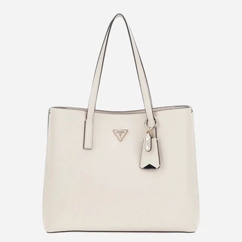 Torebka shopper damska duża Guess HWBG6974230-IVO Mleczna (800070352365)