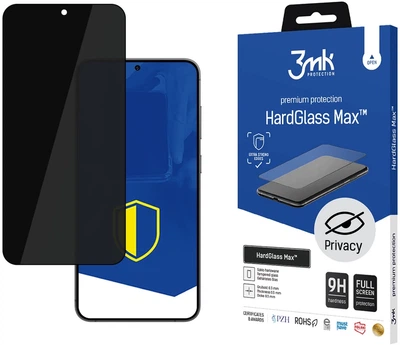 Захисне скло 3MK HardGlass Max Privacy для Samsung Galaxy S24 Plus (5903108561754)