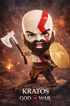 Фигурка Nendoroid 925 Kratos подвижная сборная фигурка из игры God of War | Кратос Бог Войны 10 см