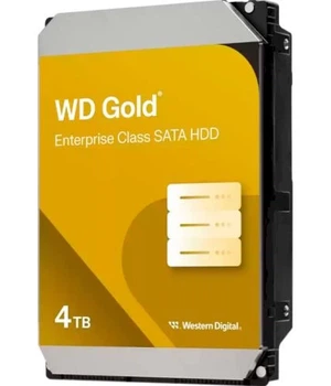 Жорсткий диск 3.5" 4Tb Western Digital Gold, SATA3, 256 Мб, 7200 об/хв (WD4004FRYZ)