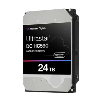 Жесткий диск 3.5" 24Tb Western Digital Ultrastar DC HC590, SATA3, 512 Мб, 7200 об/мин (0F65684)