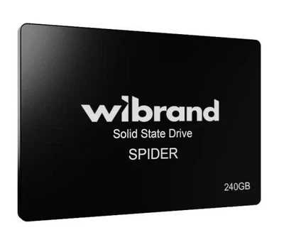 Твердотельный накопитель SSD 240Gb, Wibrand Spider, SATA3, 2.5", Bulk (WI2.5SSD/SP240GB)