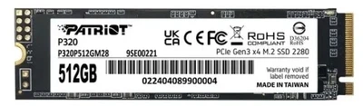 Твердотельный накопитель SSD 512Gb, AMD R3, PCI-E 3.0 x4, M.2 (R3MP30512G8)