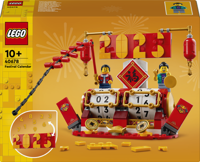 Zestaw klocków LEGO Kalendarz festiwalowy 345 elementów (40678)