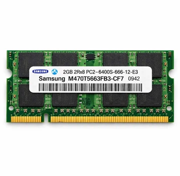 Пам'ять Samsung 2GB SO-DIMM DDR2 800Мгц (M470T5663FB3-CF7)