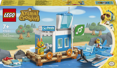 Zestaw klocków LEGO Animal Crossing Lot z Dodo Airlines 292 elementy (77051)