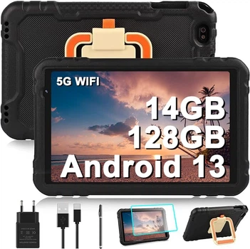 Планшет AOCWEI X500 10.1" 8+6/128 ГБ 8 ядер 8000 мА·ч Android 13 Чорний Б/В