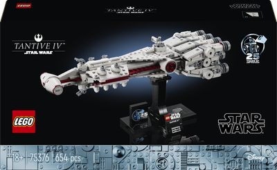 Zestaw klocków LEGO Star Wars Tantive IV 654 elementy (75376)