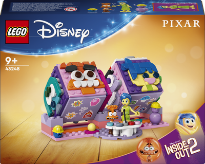Конструктор LEGO Disney Думками навиворіт 2 - кубики емоцій 394 деталі (43248)