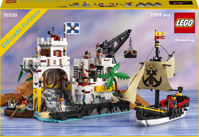 Конструктор LEGO Icons Eldorado Fortress 2458 деталі (10320)