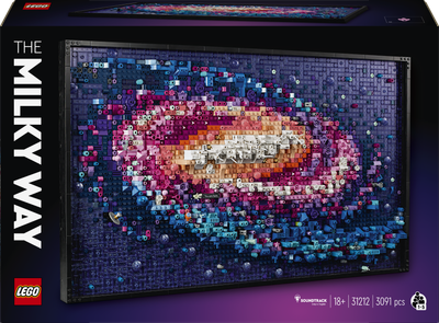 Zestaw klocków LEGO Art Droga Mleczna 3091 element (31212)
