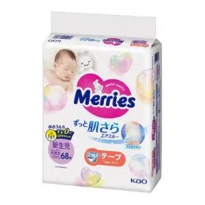 Подгузники Merries (Мерриес) NB (0-5кг) 68шт.