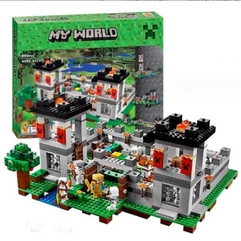 Конструктор 1095 Minecraft Крепость, 984 детали, Майнкрафт