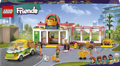 Конструктор LEGO Friends Крамниця органічних продуктів 830 деталей (41729)
