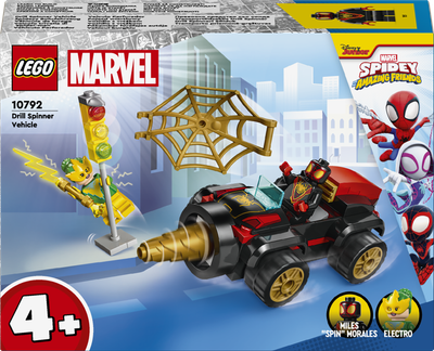 Zestaw klocków LEGO Marvel Pojazd wiertłowy 58 elementów (10792)