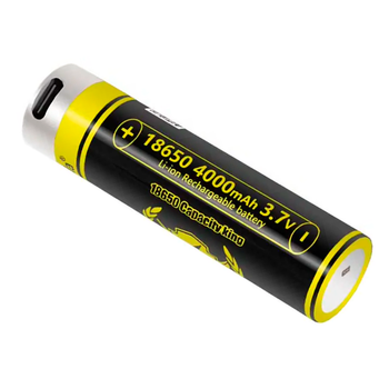 Аккумулятор 18650, LiitoKala USB-King 4000, 4000mAh