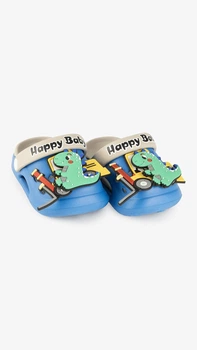 Кроксы для мальчика T28-13-1 20-21 Сине-бежевый shop (2000999519727)
